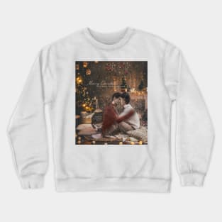 Malec Christmas Mistletoe Crewneck Sweatshirt